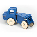 Load image into Gallery viewer, Moover Blue Dump Truck, Wooden Ride On Toy, Sticky Fingers Children&#39;s Boutique
