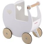 Load image into Gallery viewer, Moover Dolls Pram White, Wooden Toys, Sticky Fingers Children&#39;s Boutique
