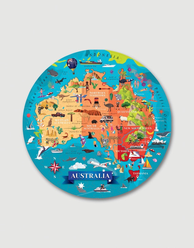 Sassi - Explore Puzzle & Book Set Australia