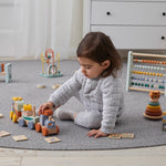 Load image into Gallery viewer, Zookabee - Africa Animal Train Set, Educational Wooden Toy
