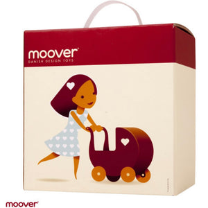 Moover Dolls Pram White, Wooden Toys, Sticky Fingers Children's Boutique
