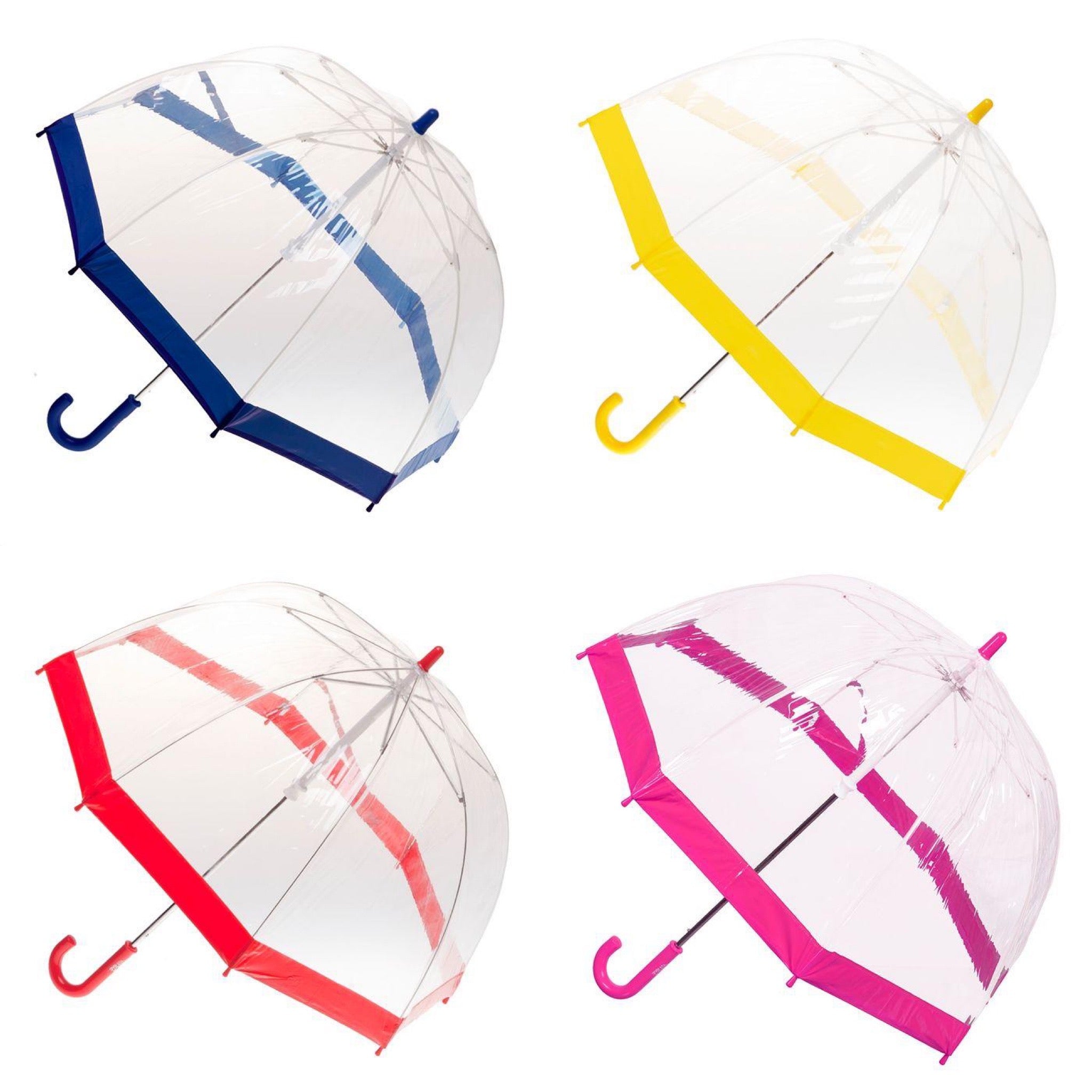 Umbrella - PVC Birdcage - Assorted Colours