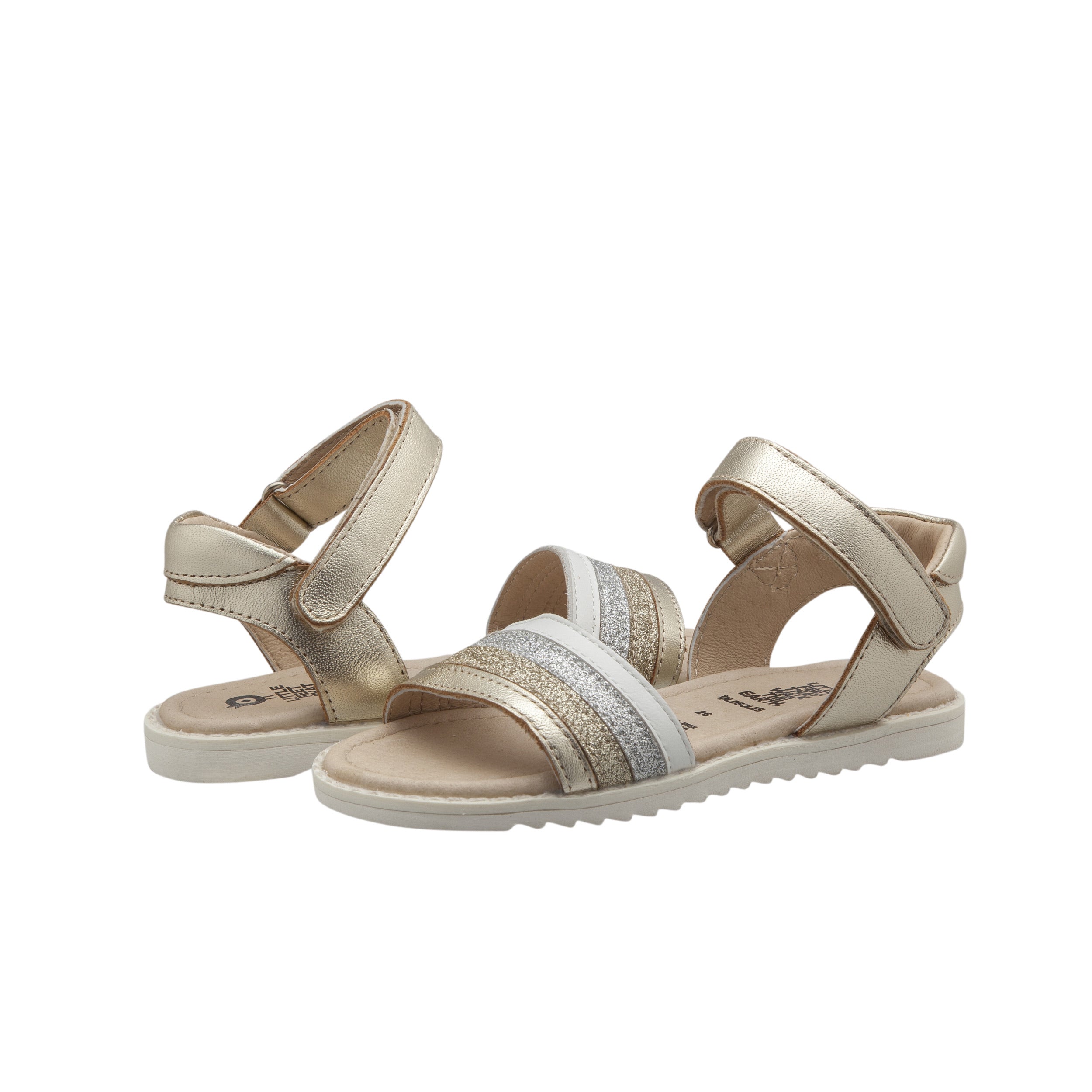 Girls Sandals. Old Soles. Colour Pop Silver Sandals. shop online or in store at Sticky Fingers Children's Boutique, Niddrie, Melbourne. 