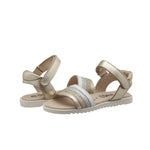 Load image into Gallery viewer, Girls Sandals. Old Soles. Colour Pop Silver Sandals. shop online or in store at Sticky Fingers Children&#39;s Boutique, Niddrie, Melbourne. 
