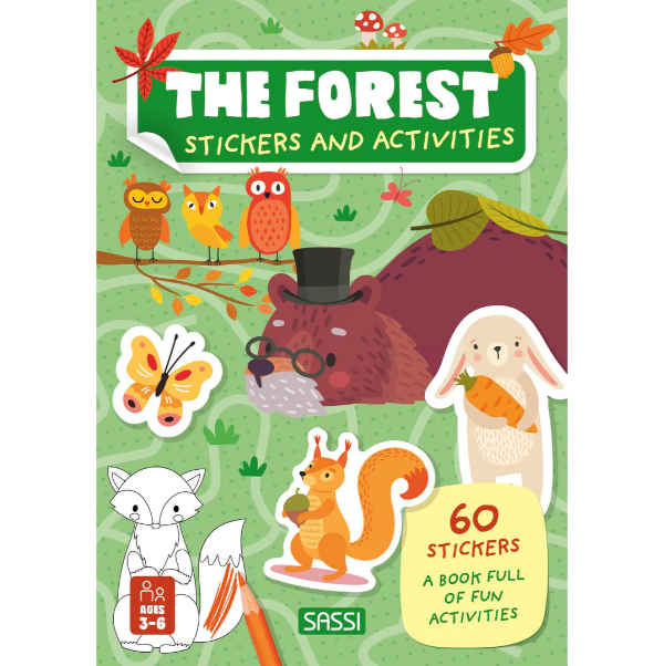 Sassi - Stickers and Activities Book - Forest